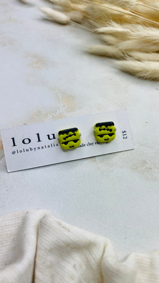 Cute Frankenstein Studs