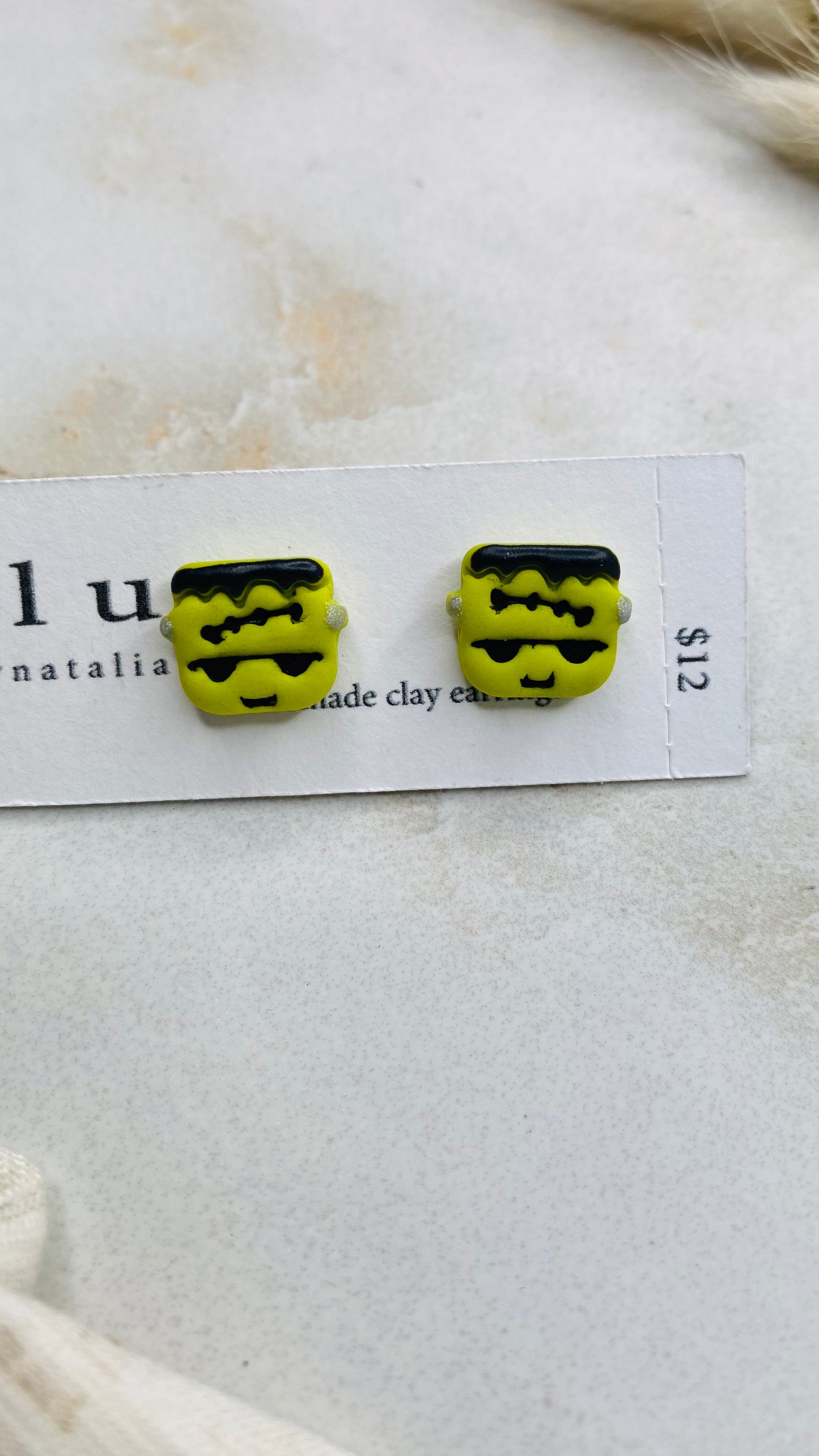 Cute Frankenstein Studs