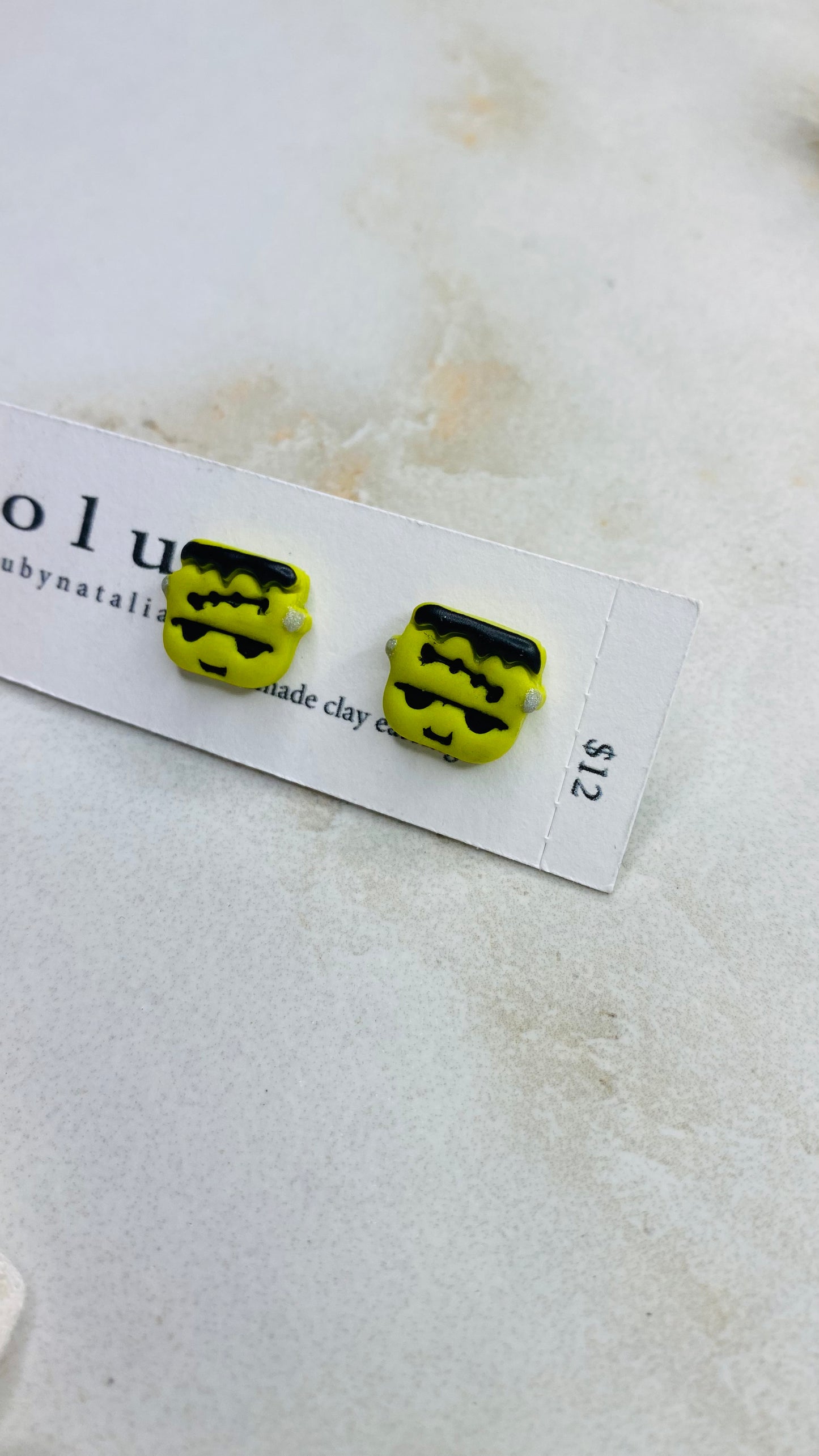 Cute Frankenstein Studs